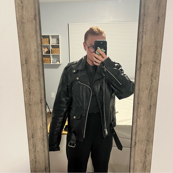 Vintage Sear The Leather Shop Leather Jacket - Picture 8 of 9